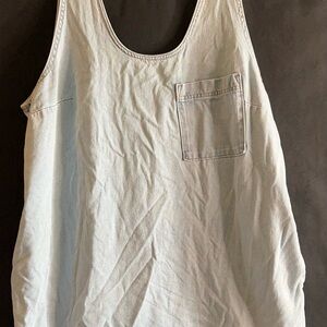 Universal Thread Light Wash Denim Tank Dress Casual Sz XXL